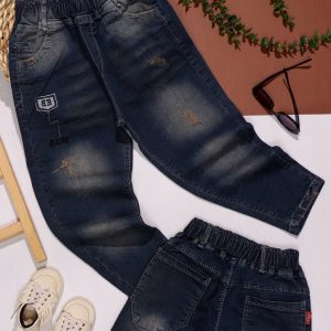 شلوار جین مام گلدوزی بالنسیا