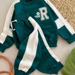 بلوز شلوار اسپرت پشت چاپ R