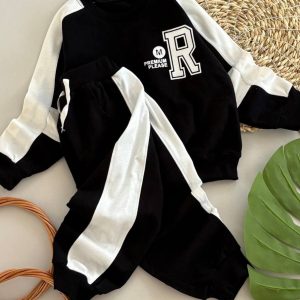 بلوز شلوار اسپرت پشت چاپ R