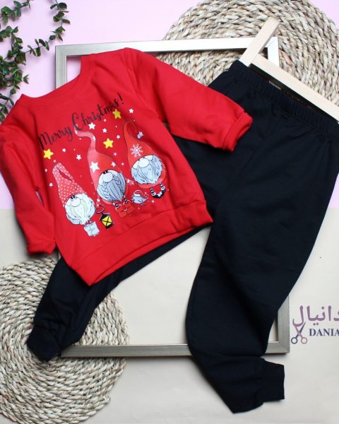 بلوز شلوار یلدایی بابانوئل