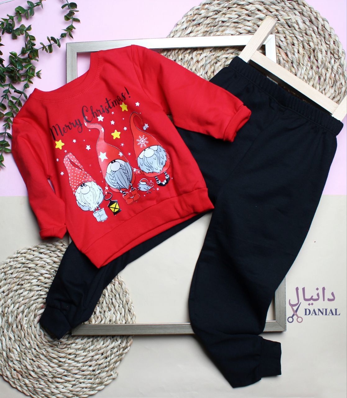 بلوز شلوار یلدایی بابانوئل