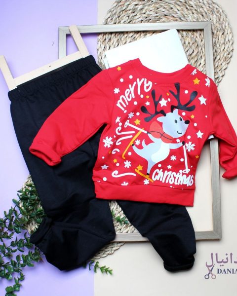 بلوز شلوار یلدایی گوزن