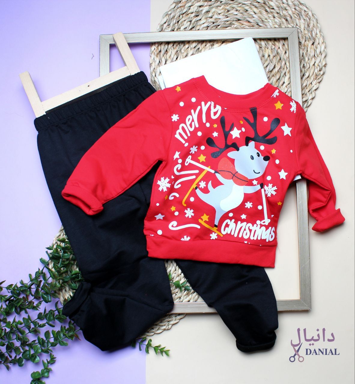 بلوز شلوار یلدایی گوزن