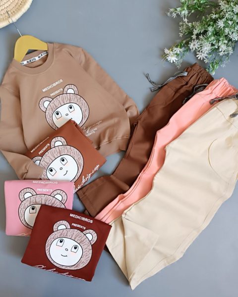 بلوز شلوار کتان خرس