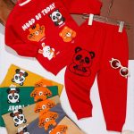 بلوز شلوار اسپرت طرح حیوانات