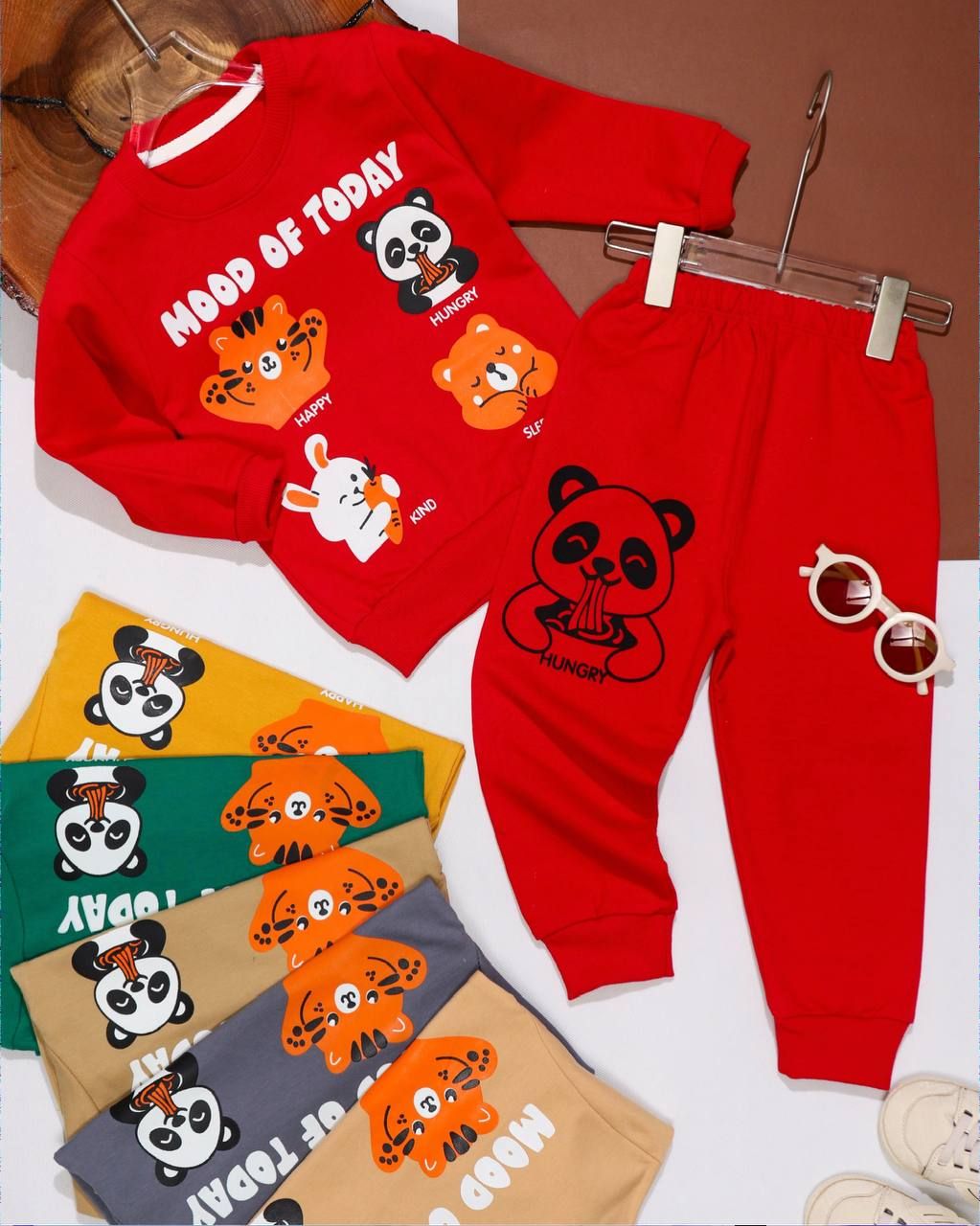 بلوز شلوار اسپرت طرح حیوانات