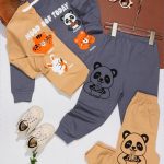 بلوز شلوار اسپرت طرح حیوانات