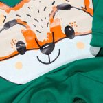 بلوز شلوار طرح بچه روباه