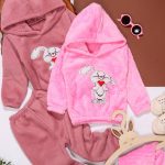 هودی شلوار دو رو پولیشی خرگوش