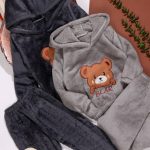 هودی شلوار دو رو پولیشی تدی