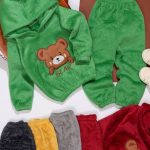 هودی شلوار دو رو پولیشی تدی