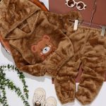 هودی شلوار دو رو پولیشی تدی