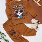 بلوز شلوار دختر عینکی