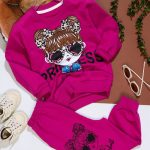 بلوز شلوار دختر عینکی