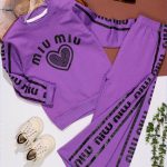 بلوز شلوار بگ miu miu