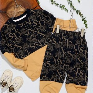 بلوز شلوار اسپرت طرح ورساچ