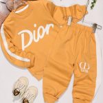 بلوز شلوار دیور نوار دوزی