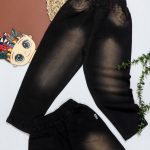 شلوار جین مام اسپرت مشکی