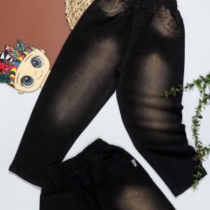 شلوار جین مام اسپرت مشکی