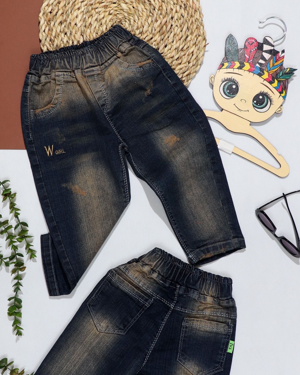 شلوار جین اسپرت شست تین