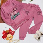 بلوز شلوار دخترانه پاپیون دار