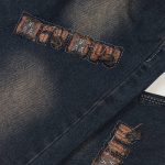 شلوار جین مام گلدوزی miu