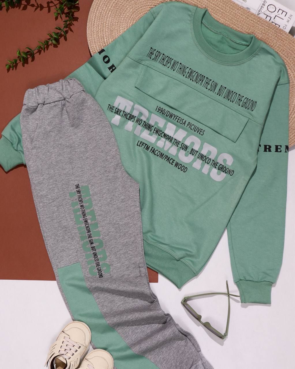 بلوز شلوار پسرانه نقاب دار