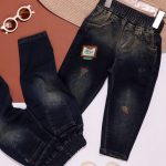 شلوار جین مام آبی مارک