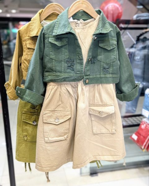 کت سارافن کتان گرم بالا پاکتی