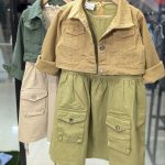 کت سارافن کتان گرم بالا پاکتی