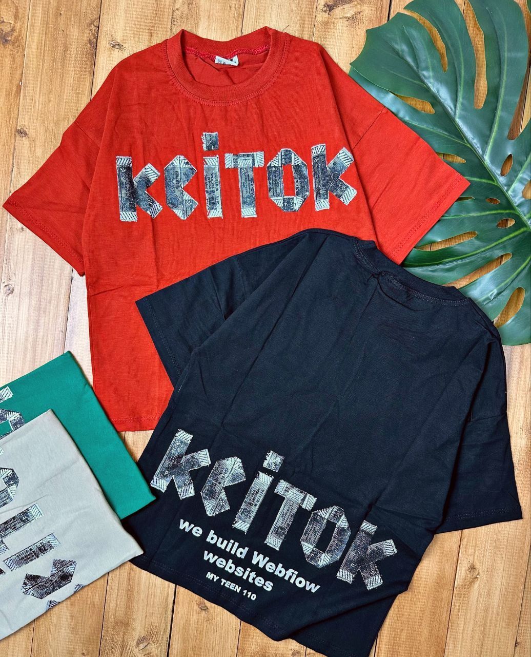 تیشرت لش باکسی Tok