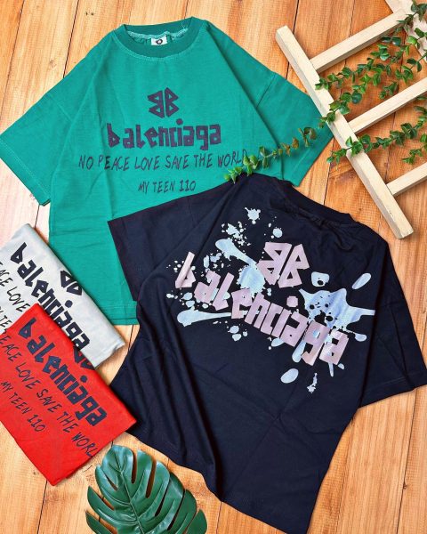 تی شرت لش باکسی اسپرت بالنسیا