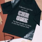 تیشرت لش باکسی پشت چاپ chrome