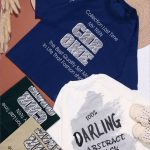 تیشرت لش باکسی پشت چاپ chrome