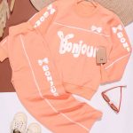 بلوز شلوار بگ دخترانه نوار دوزی