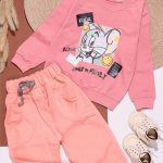 بلوز شلوار کتان اسپرت تام و جری