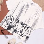 تیشرت لش باکسی پشت چاپ GAZA