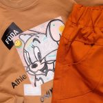 بلوز شلوار کتان اسپرت تام و جری