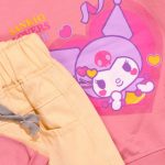 بلوز شلوار کتان دخترانه کورومی