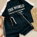 تیشرت شلوارک لش world