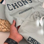 تیشرت شلوارک لش استایل پشت چاپ CHONS
