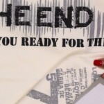 تیشرت لش باکسی پشت چاپ THE END