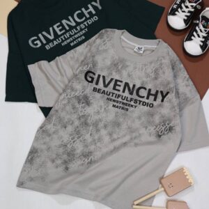 تیشرت لش باکسی پشت چاپ GIVENCHY