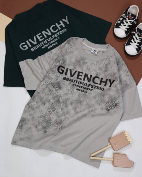 تیشرت لش باکسی پشت چاپ GIVENCHY
