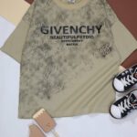 تیشرت لش باکسی پشت چاپ GIVENCHY
