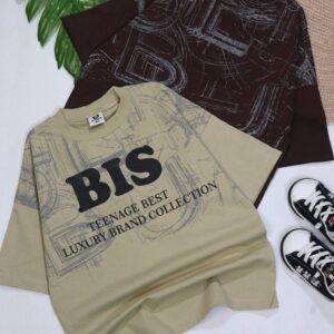 تیشرت لش باکسی پشت چاپ BIS