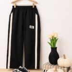 شلوار عمده بچگانه بگ فلامنت نوار کنفی